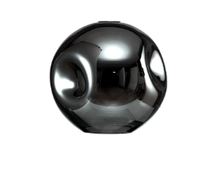 Fontaine 25 x 23cm Round Dimple Glass Shade
