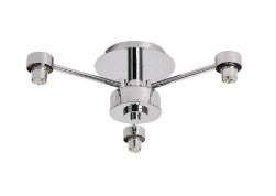 Spacek 3 Light Semi-Flush Frame Only EM6859