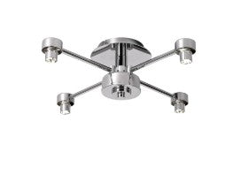 Spacek 4 Light Semi-Flush Frame Only EM7859