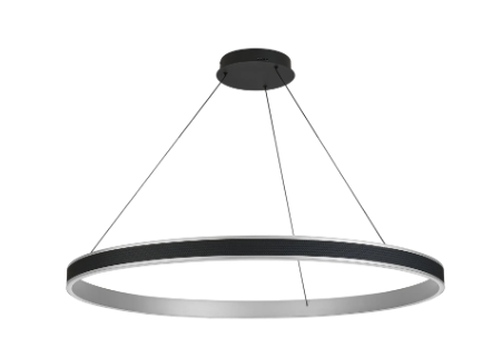 Allyson 1m Round Pendant, 90W LED, Remote Control