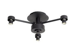 Spacek 3 Light Semi-Flush Frame Only EM6859