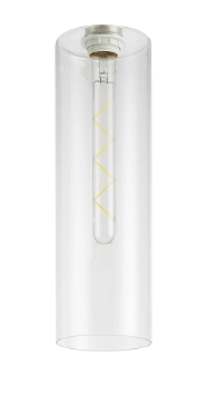 Fontaine 12 x 40cm Cylinder Glass Shade