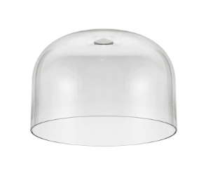 Fontaine 30 x 17cm Cloche Glass Shade