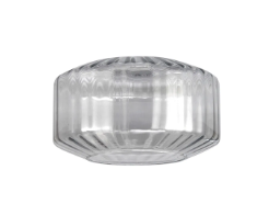 Fontaine 22 x 13cm Chamfered Round Ripple Shade