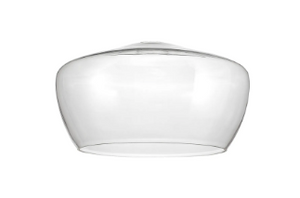 Fontaine 30 x 16.5cm Trapezium Glass Shade