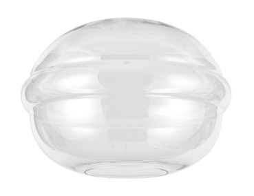 Fontaine 36 x 27cm Open Mouth Round Ripple Shade