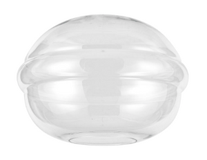 Fontaine 36 x 27cm Open Mouth Round Ripple Shade