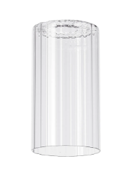 Fontaine 12 x 20cm Ribbed Cylinder Shade