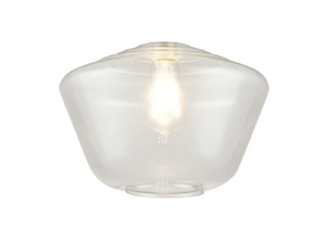 Fontaine 30 x 21cm Hexagonal Glass Shade