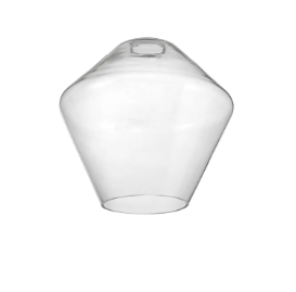 Fontaine 23 x 21.5cm Diamond Glass Shade