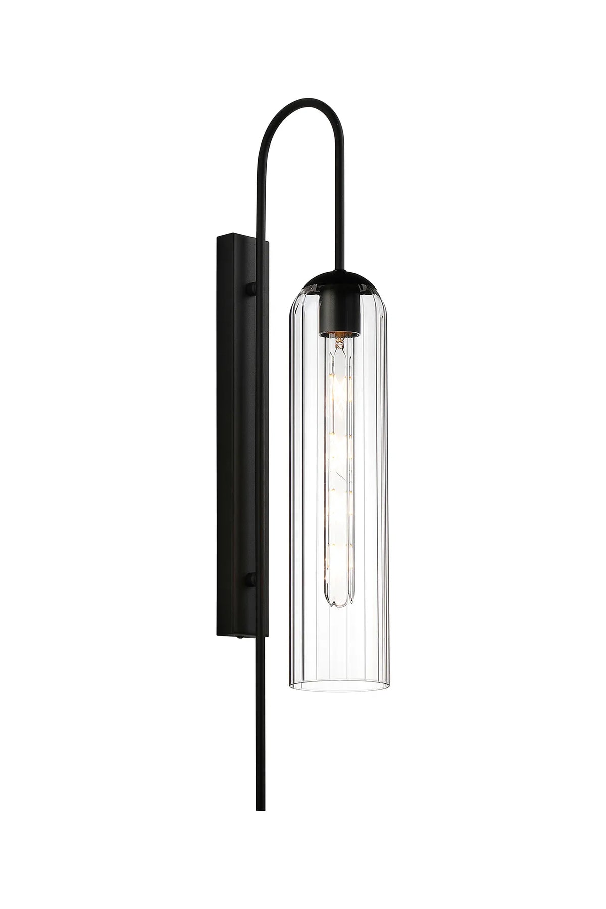 Brando Wall Light Satin Black EM0878-HSA