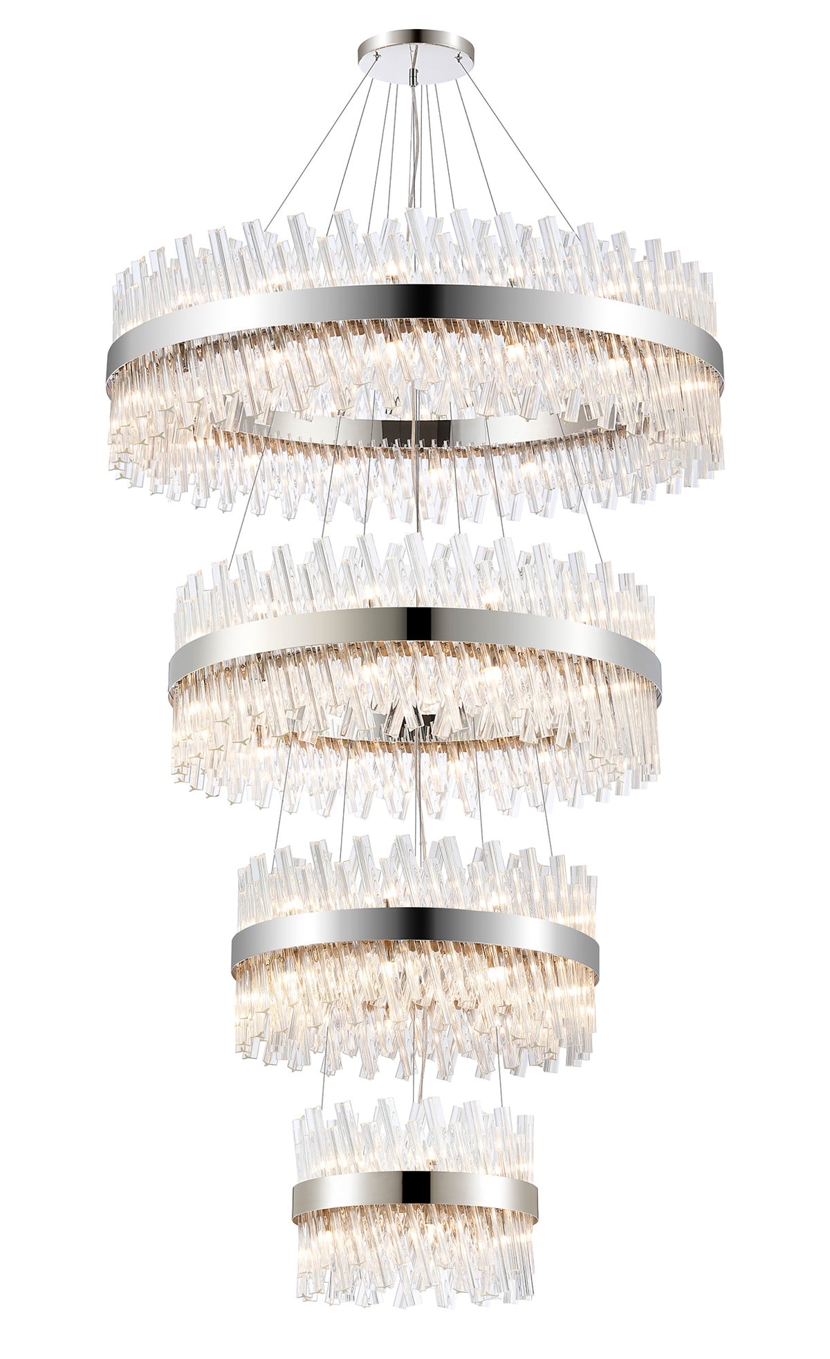 Angel 4 Tier Crystal Pendant Light With 84 Light EM0889-HSA