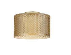 Fontaine 17 x 11cm Chevron Pattern Drum Shade