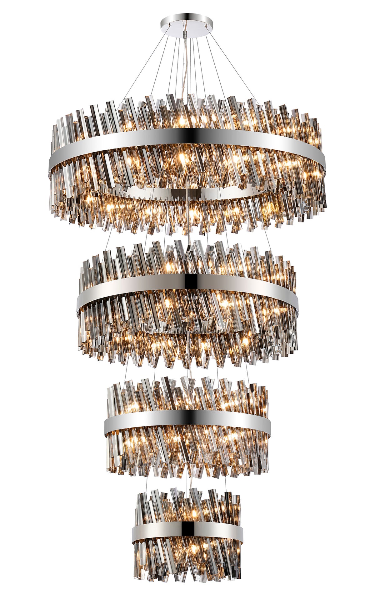 Angel 4 Tier Crystal Pendant Light With 84 Light EM0889-HSA