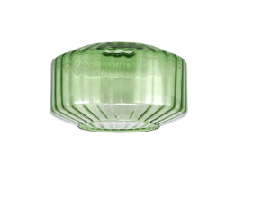 Fontaine 22 x 13cm Chamfered Round Ripple Shade