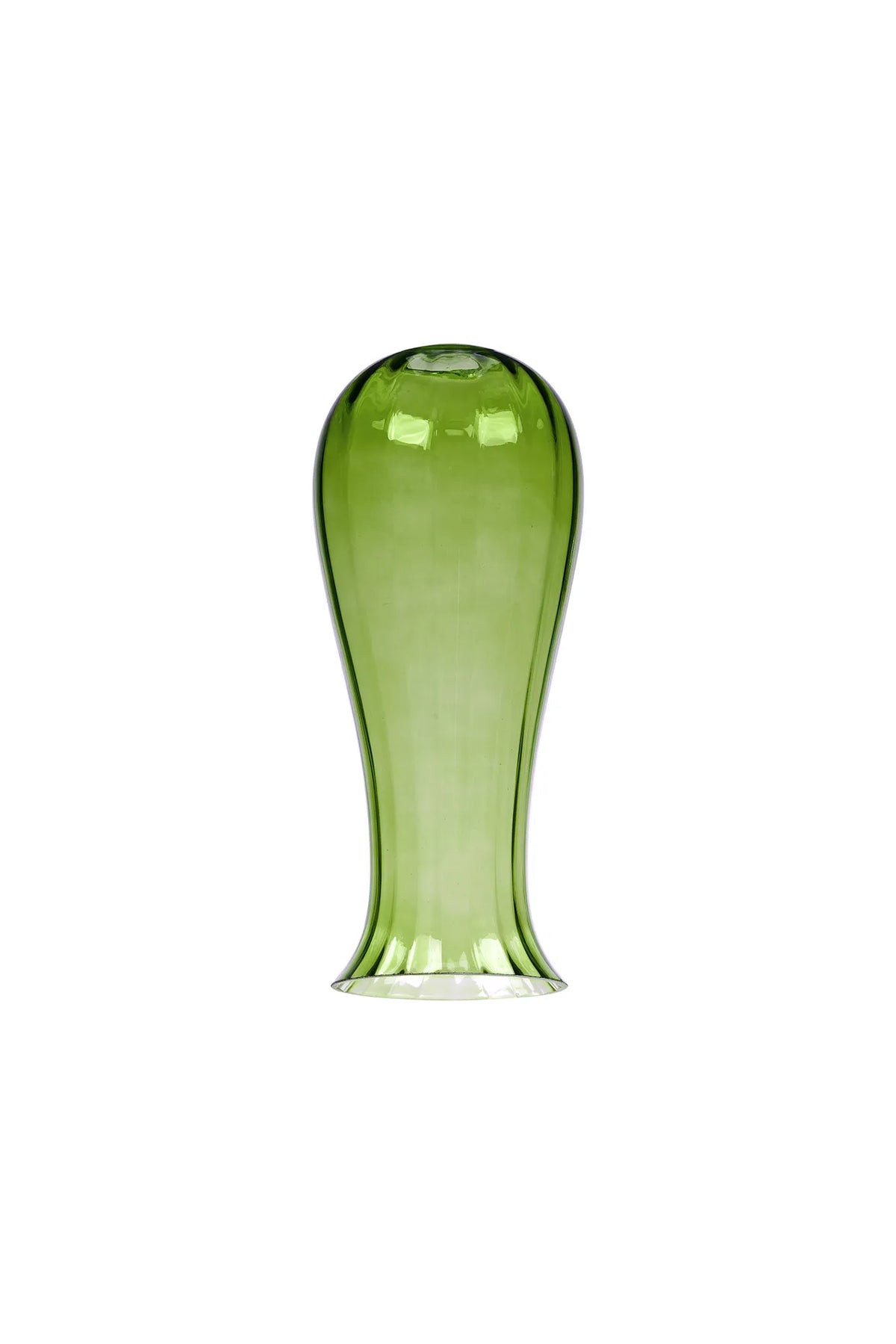 Brando Vase Ribbed Glass Light Shade 15x35cm EM7969-HSA