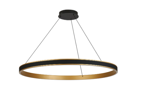 Allyson 1m Round Pendant, 90W LED, Remote Control
