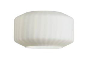 Fontaine 30 x 16.5cm Chamfered Round Ripple Shade