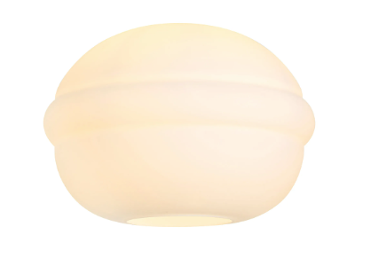 Fontaine 36 x 27cm Open Mouth Round Ripple Shade