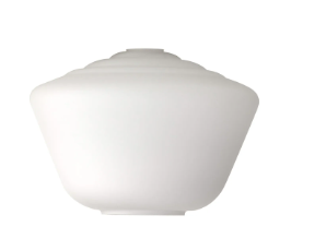Fontaine 30 x 21cm Hexagonal Glass Shade