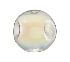 Fontaine 25 x 23cm Round Dimple Glass Shade