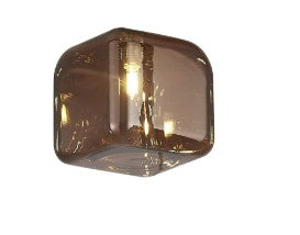 Spacek 13x13x12.5cm Smooth Squircle (P) Glass Shade EM0549