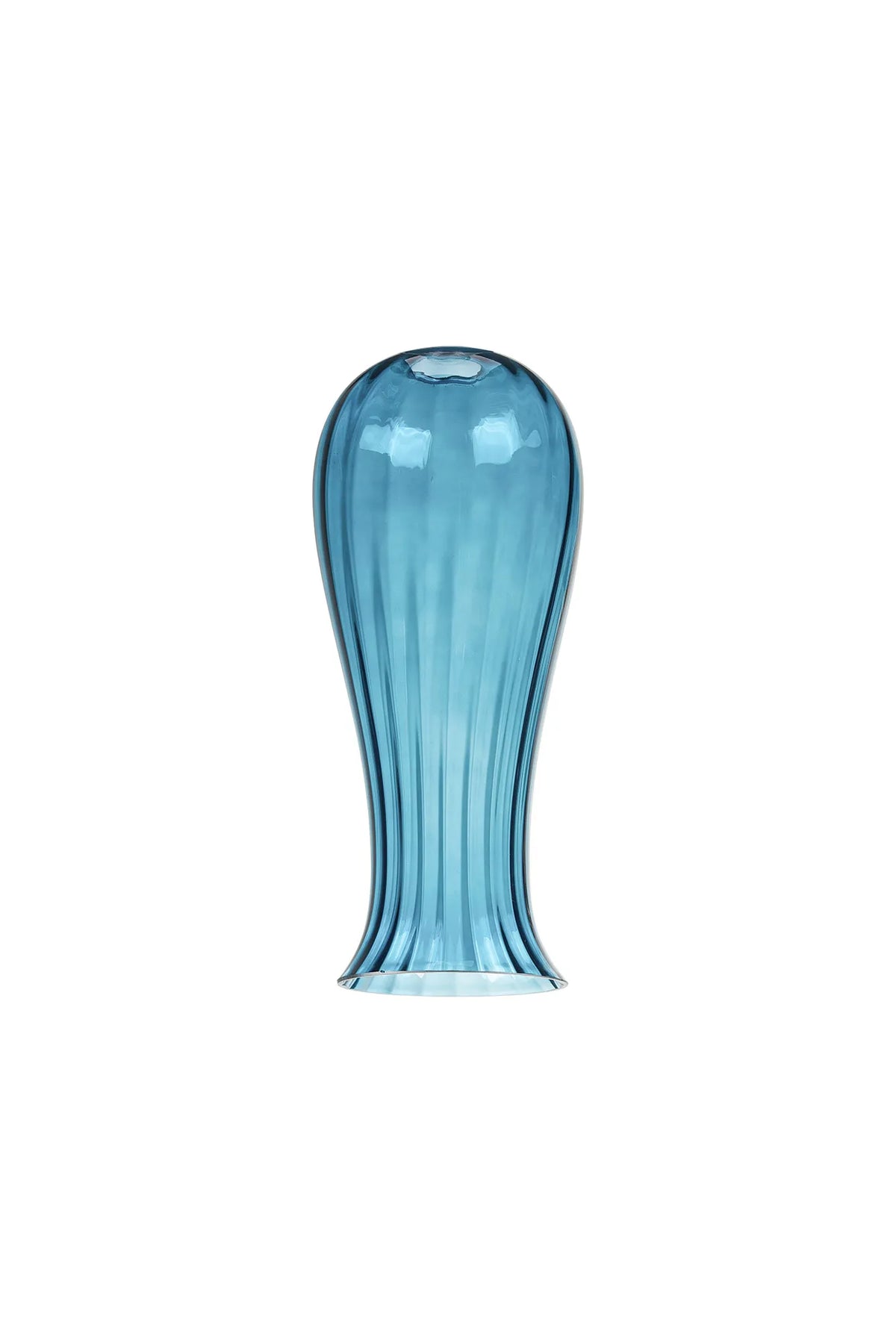 Brando Vase Ribbed Glass Light Shade 15x35cm EM7969-HSA