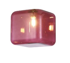 Spacek 13x13x12.5cm Smooth Squircle (P) Glass Shade EM0549