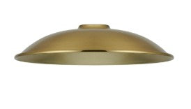 Spacek 18x4cm Shallow Dome Round (ME) Metal Shade EM6579