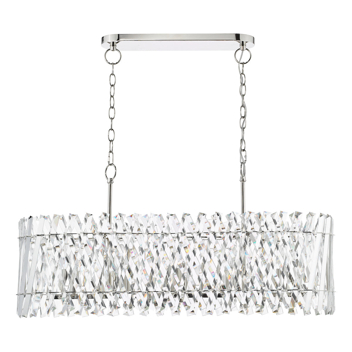 DAR ENT2338 Entwine 10 Light Bar Pendant