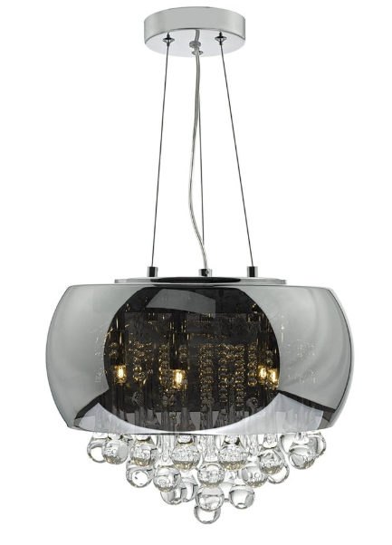 DAR GIS0510 Giselle 5 Light Pendant