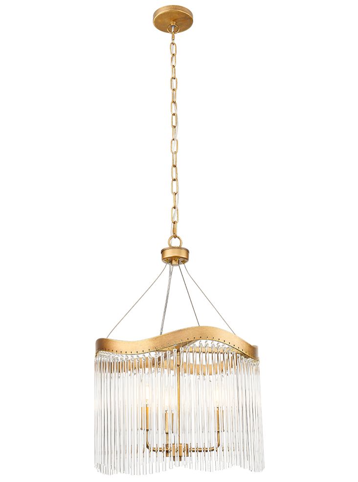 Franklite FL2512-3 Harp 3 Light Pendant