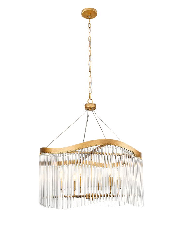 Franklite FL2512-6 Harp 6 Light Pendant