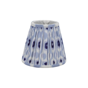 DAR IKAT Blue Cotton Tapered Drum Shade