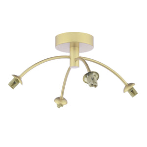 Gallery Izzy 4 Light Flush Frame
