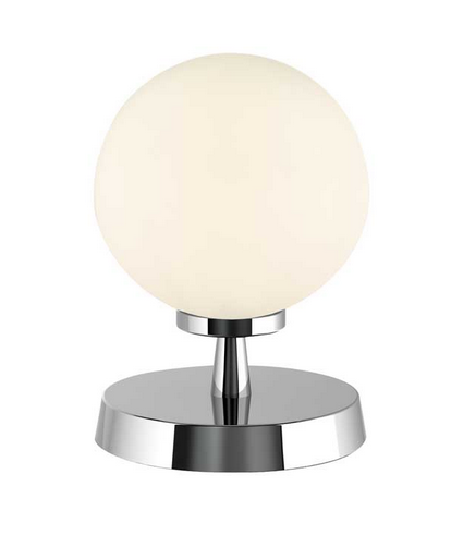 Kandinsky Touch Table Lamp Polished Chrome Opal Glass KANTLAB/GALG02