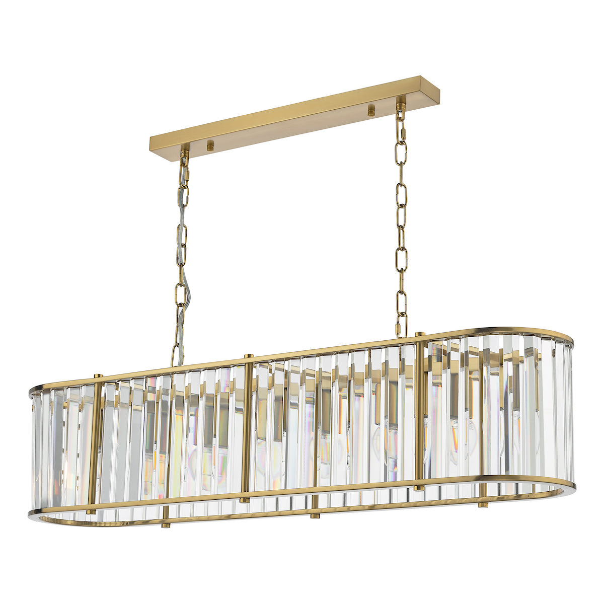 DAR Kiran 7 Light Bar Pendant