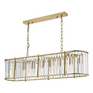 DAR Kiran 7 Light Bar Pendant