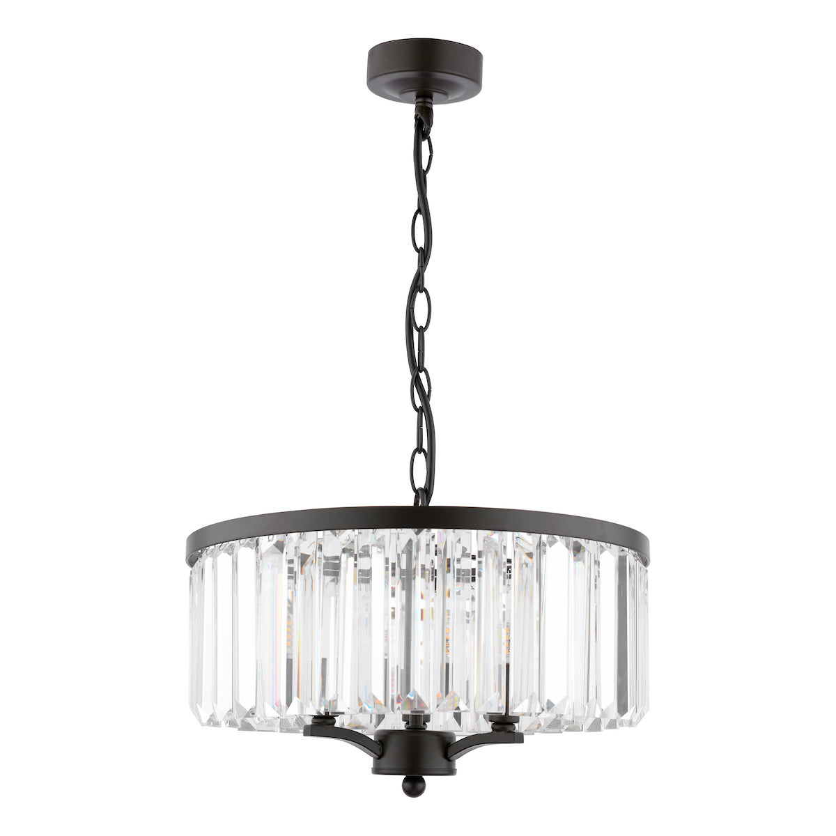 Laura Ashley LA3756398-Q Elkwood 3 Light Pendant