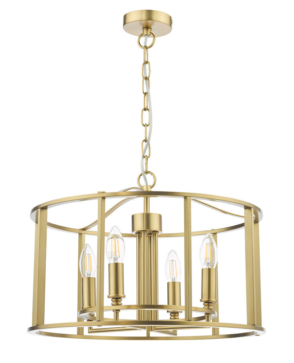 DAR MYK0463 Myka 4 Light Pendant