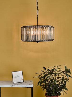 DAR NAE0422 Naeva 4 Light Pendant