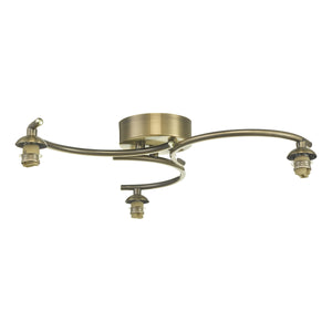 Gallery Nakita 3 Light Flush Frame