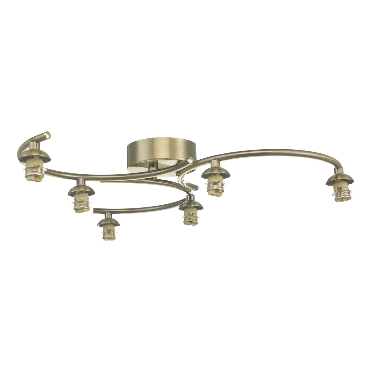 Gallery Nakita 6 Light Flush Frame
