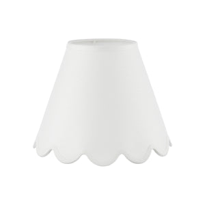 DAR Nerita Ivory Linen Tapered Drum Shade