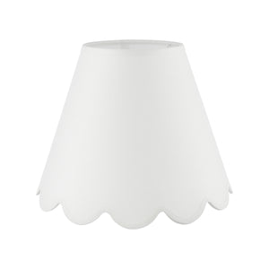 DAR Nerita Ivory Linen Tapered Drum Shade