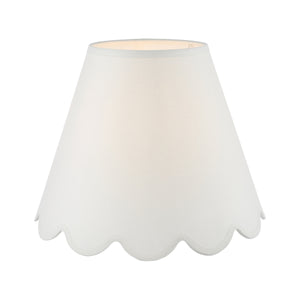 DAR Nerita Ivory Linen Tapered Drum Shade