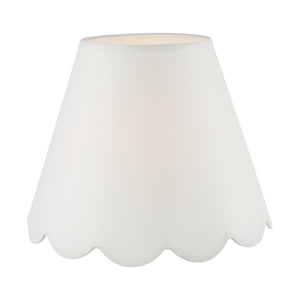 DAR Nerita Ivory Linen Tapered Drum Shade