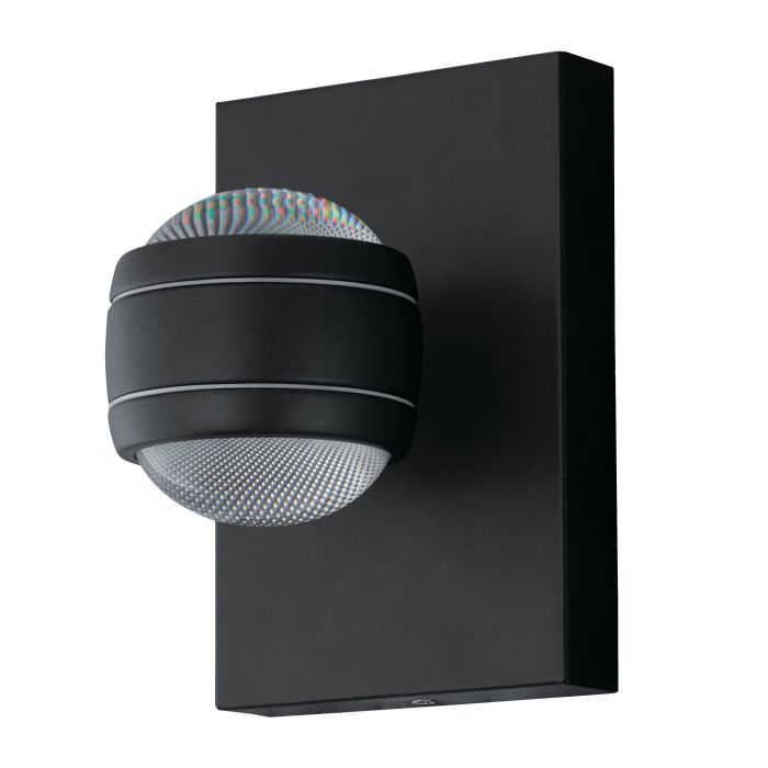EGLO 94848 Sesimba IP44 Wall Light Black