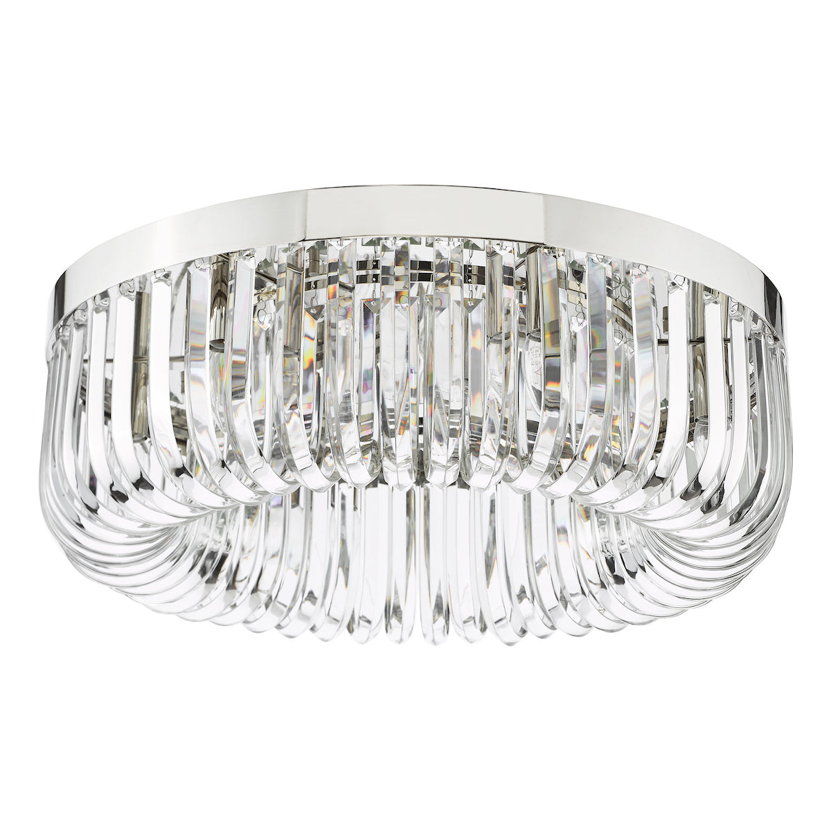 DAR Sigourney 6 Light Flush