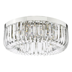 DAR Sigourney 6 Light Flush